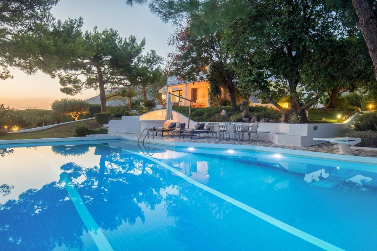 Villa Oasis With Large Pool Athenian Riviera Lagonissi Lagonísi Eksteriør bilde